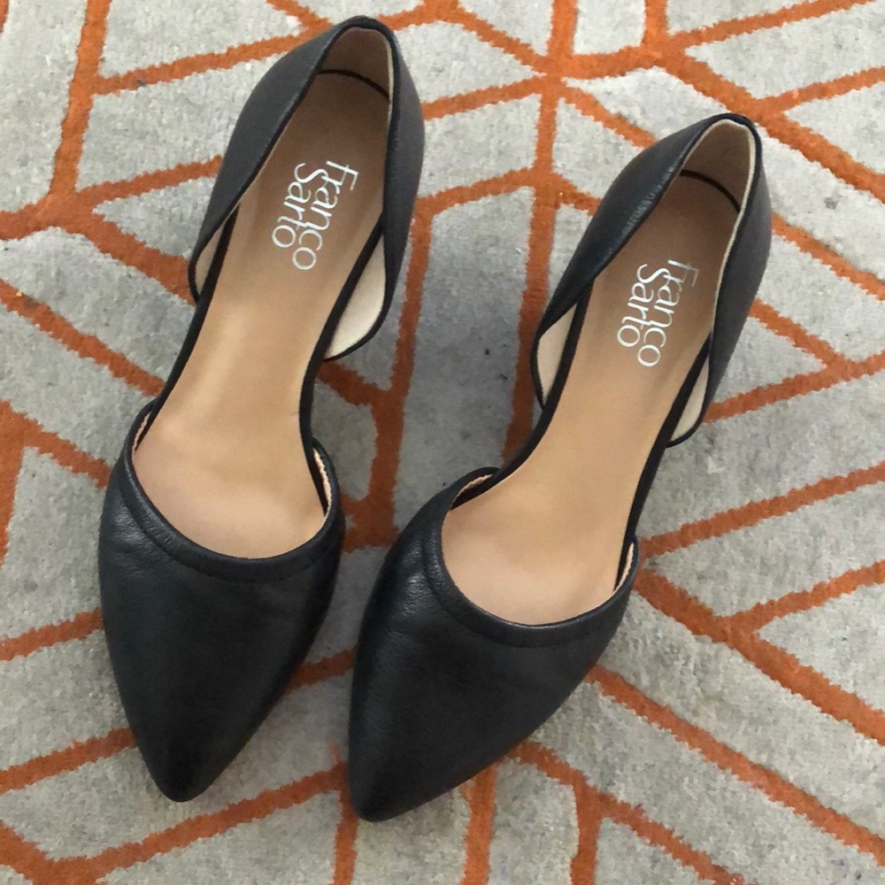 Franco Sarto Fenway Leather Wedge